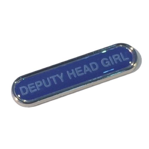 DEPUTY HEAD GIRL bar badge